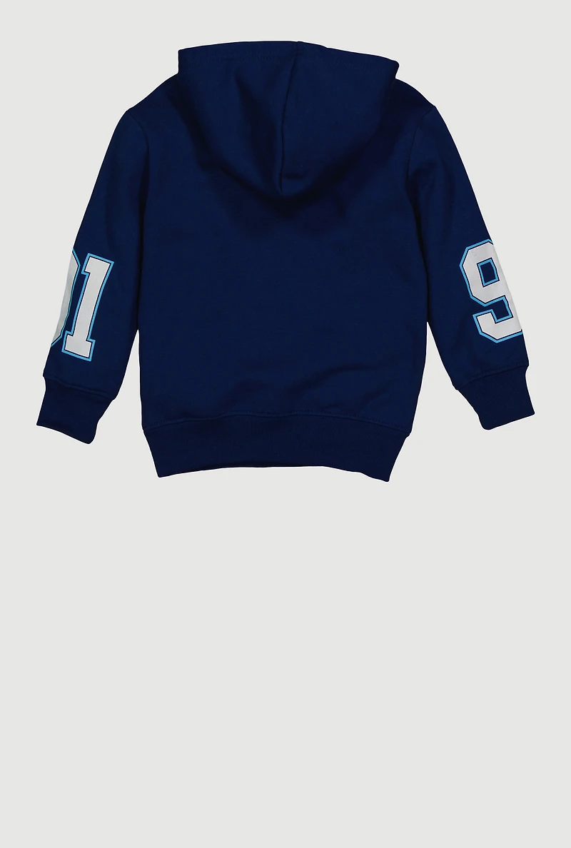 Little Boys Sonic 91 Graphic Hooded Sweatshirt