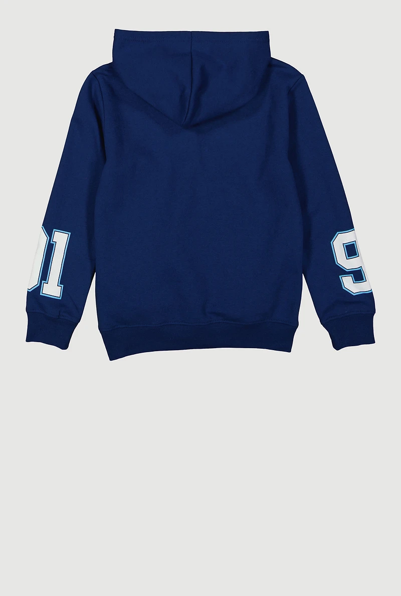 Boys Sonic 91 Graphic Hooded Sweatshirt