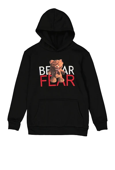 Boys Bear Fear Pullover Hoodie