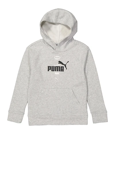Boys Puma Sportswear Marled Fleece Hoodie