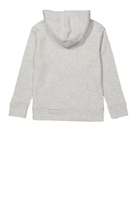 Boys Puma Sportswear Marled Fleece Hoodie