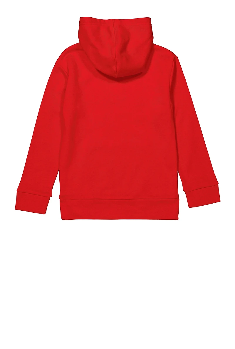 Boys Puma Sportswear Pullover Hoodie, Red, Size XL