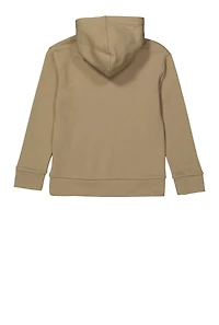 Boys Puma Graphic Pullover Hoodie, Beige, Size M