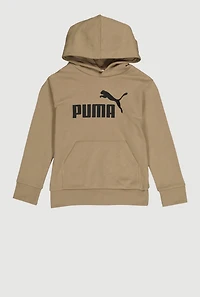 Boys Puma Pullover Hoodie with Kangaroo Pocket