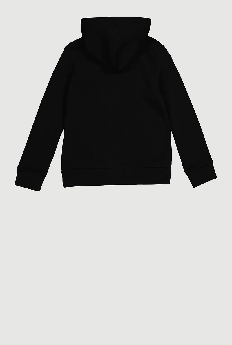 Boys Puma Zip Front Fleece Hoodie