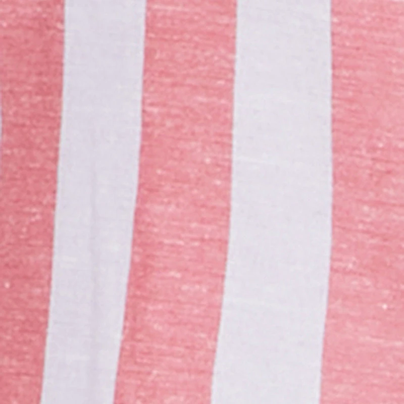 Plus Chic Off Shoulder Striped Blouse