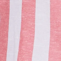 Plus Chic Off Shoulder Striped Blouse