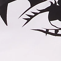 Plus Long Sleeve Tunic Shirt with Face Print