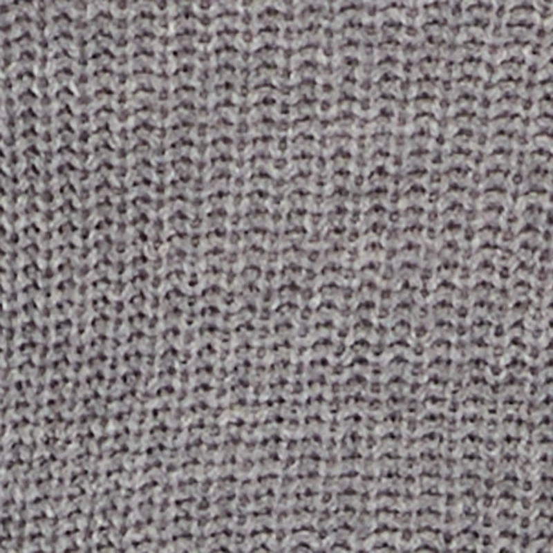 Plus Crochet V-Neck Frayed Sweater