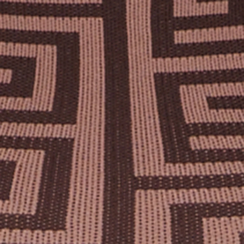 Plus High Waisted Geometric Print Leggings