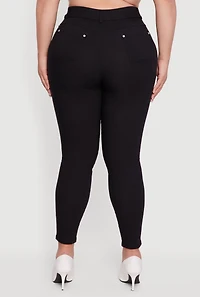 Plus Hyperstretch Pull On Skinny Pants
