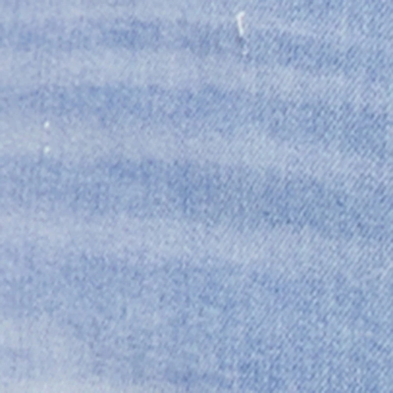 Plus WAX Raw Hem Distressed Jeans