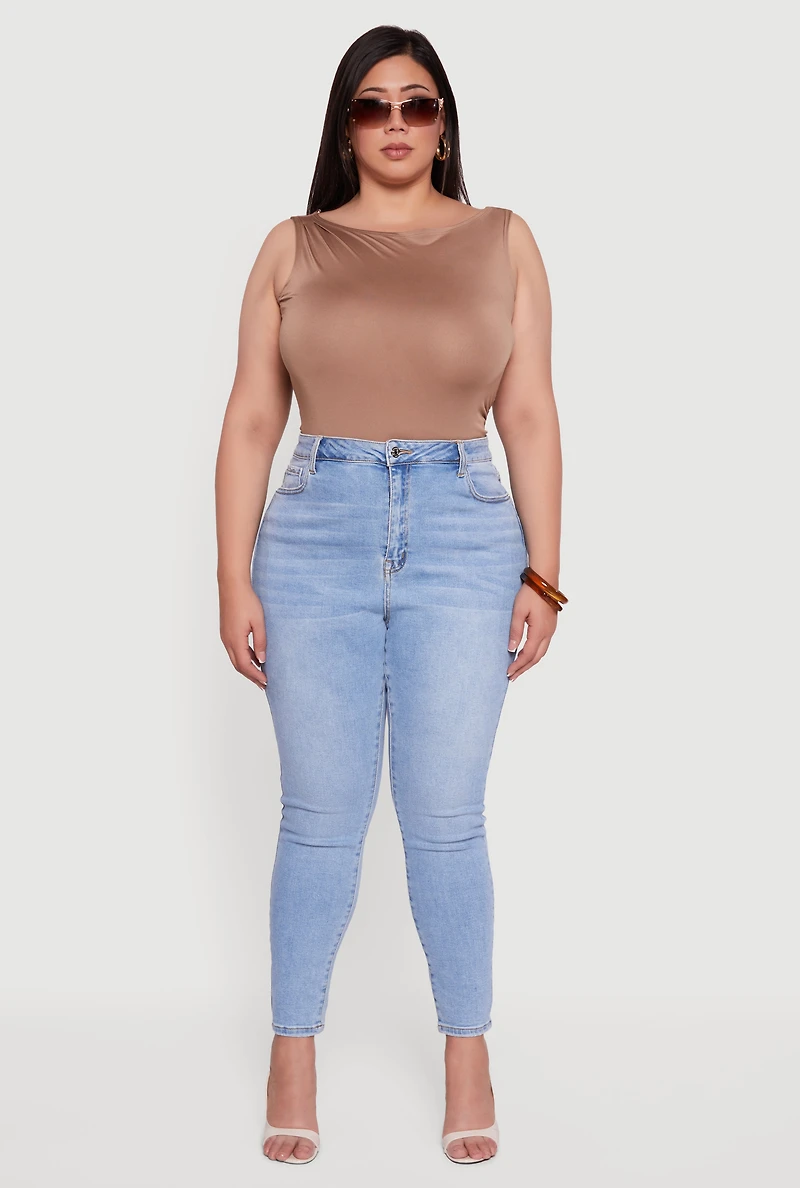 Plus WAX Skinny Jeans