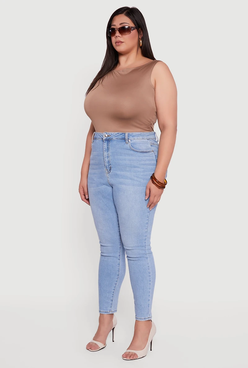 Plus WAX Skinny Jeans