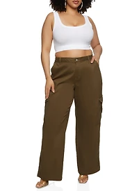 Plus WAX Twill Cargo Pants