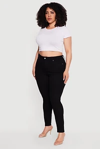 Plus WAX High Waisted Skinny Jeans