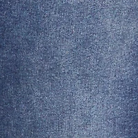 Plus High Waisted Embroidered Side Bow Graphic Jeans