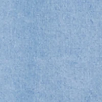 Plus Chambray 1982 NYC Patch Graphic Cropped Shirt