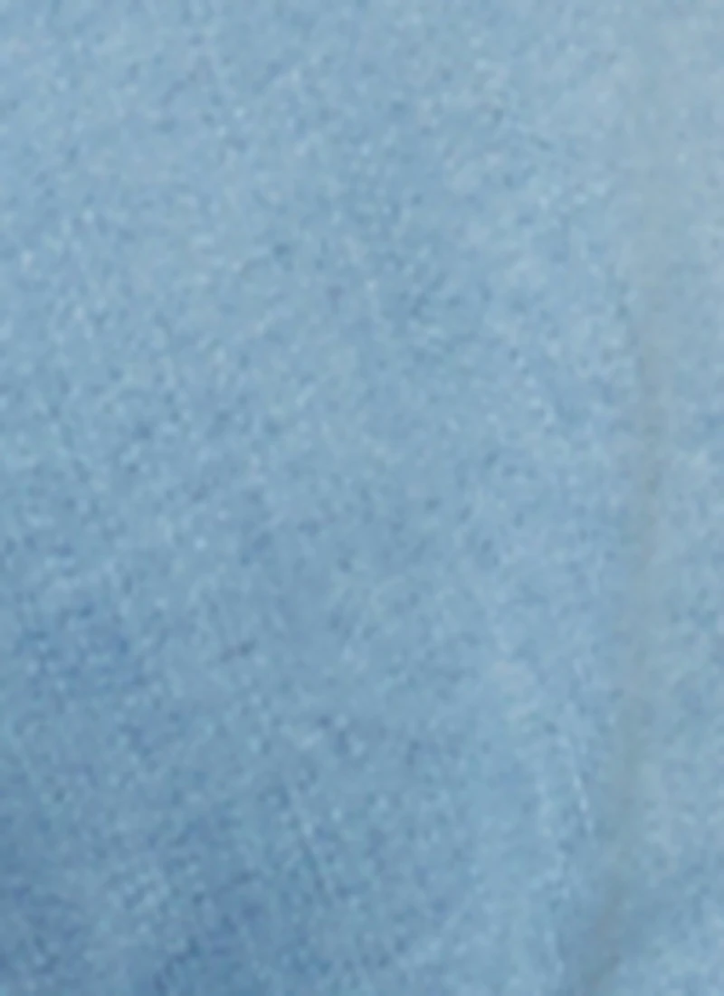 Plus WAX Solid Denim Jacket