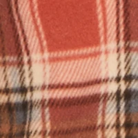 Plus Plaid Sherpa Lined Hooded Fleece Shacket