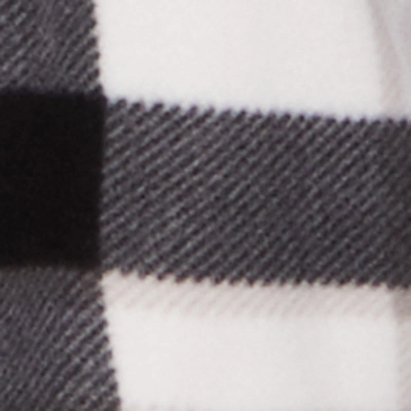 Plus Sherpa Lined Flap Pocket Long Button Front Shacket