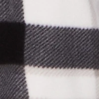 Plus Sherpa Lined Flap Pocket Long Button Front Shacket