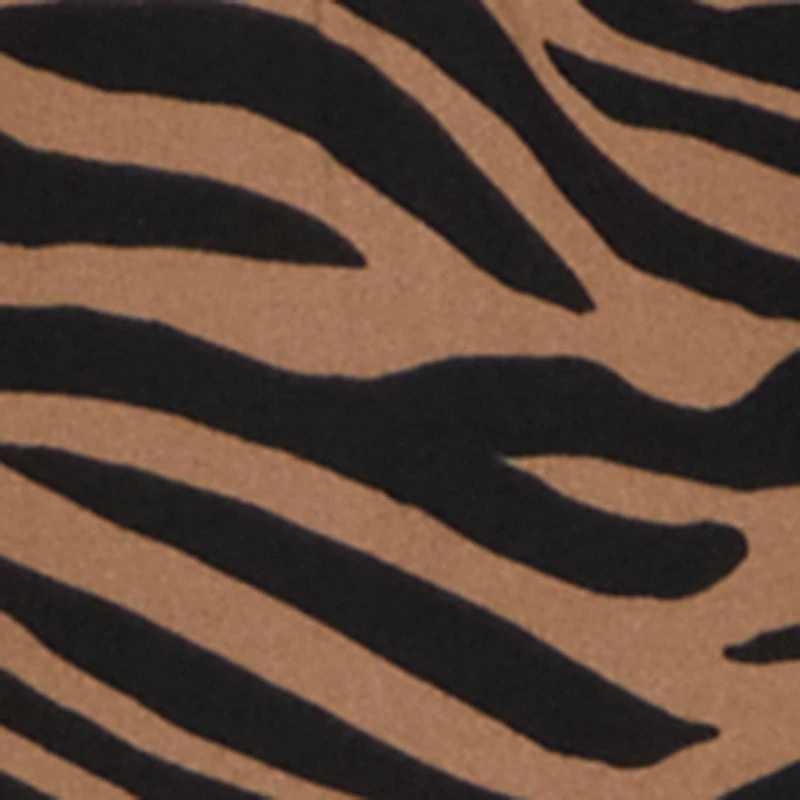 Plus Twist Front Animal Print Long Sleeve Bodysuit