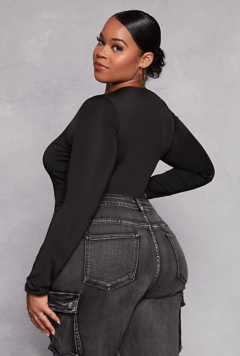 Plus Daisy Double Layer Bodysuit