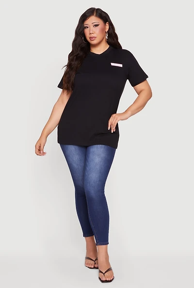 Plus Champion V-Neck Tee