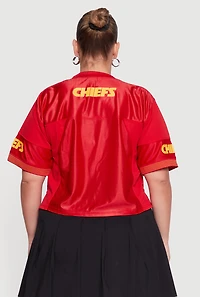 Plus NFL Chiefs Cropped Jersey