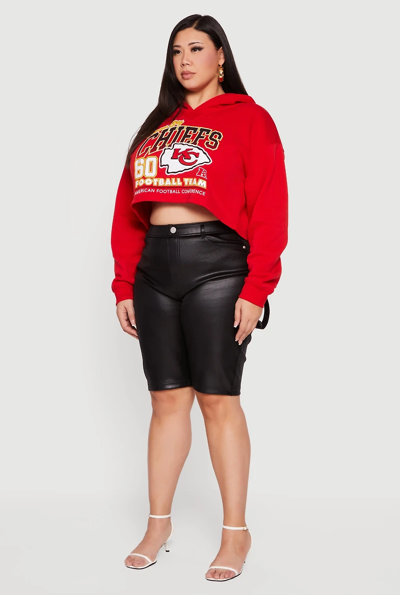 Plus NFL Kansas City Chiefs Graphic Sweatshirt