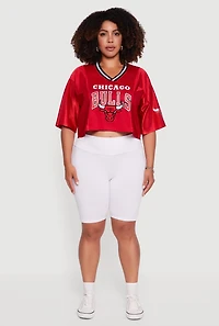 Plus NBA Chicago Bulls Cropped Jersey