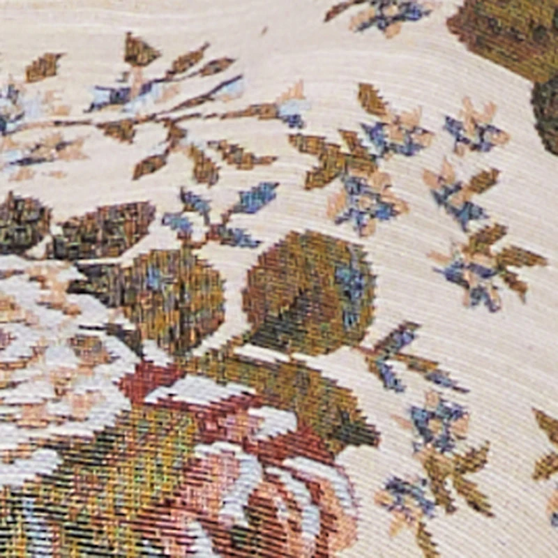 Plus Tapestry Jacquard Cropped Jacket