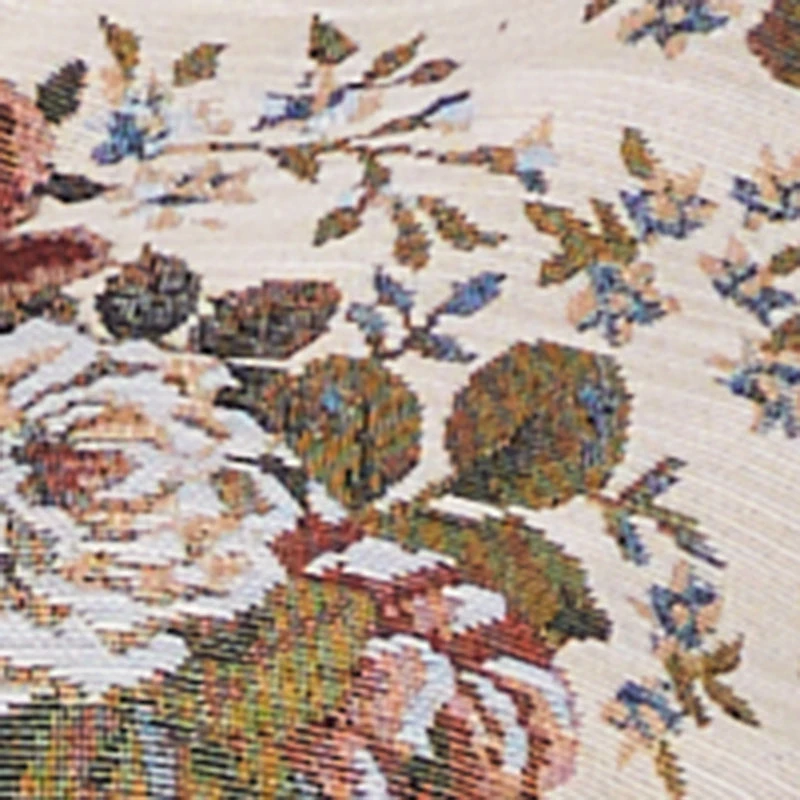 Plus Tapestry Jacquard Trim Cargo Pocket Jeans