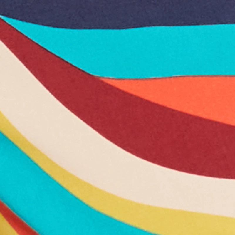 Plus Psychedelic Swirl Short Sleeve Cropped Jacket