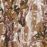 Plus Hunter Camo Zip Front Drawstring Hem Jacket