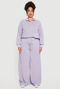 Womens Plus Size Raglan Sleeve Snap Button Front Sweatshirt, Grey, Size 2X