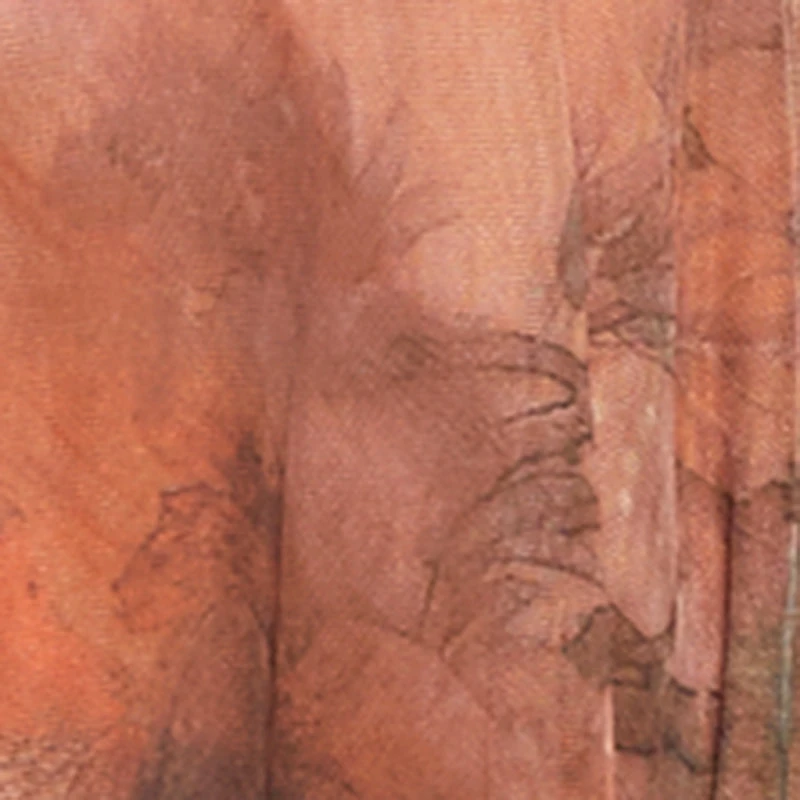 Plus Tie Dye Ruffle Trim Front Skater Dress