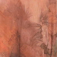 Plus Tie Dye Ruffle Trim Front Skater Dress