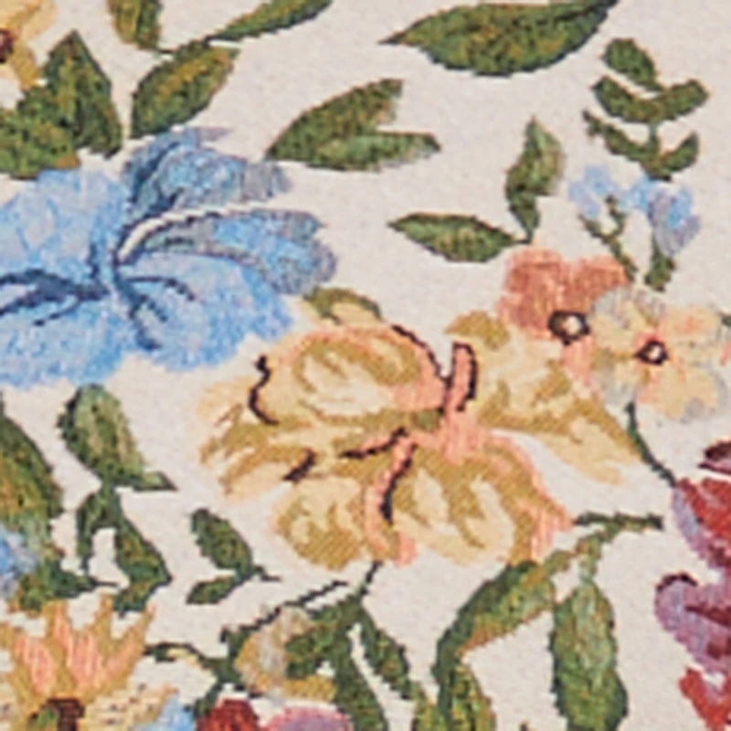 Plus Floral Print Cropped Varsity Stripe Jacket