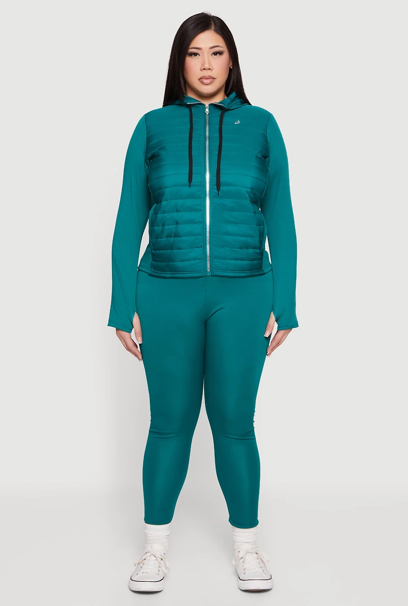 Plus High Waisted Active Leggings