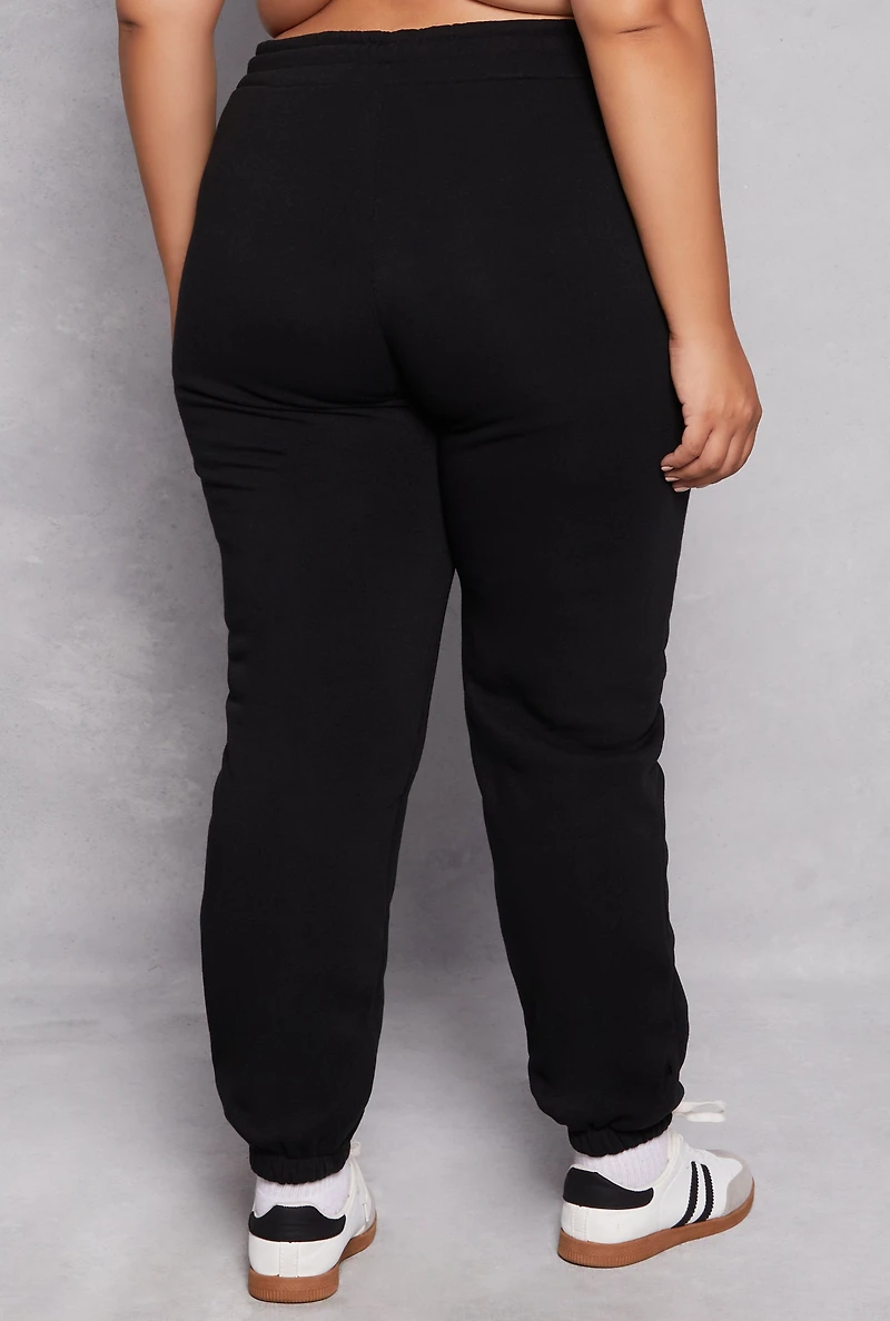 Plus City Graphic Sweatpants