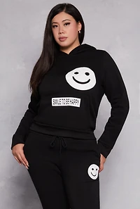 Plus Smile To Be Happy Hoodie