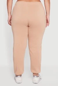 Plus Love That For You Fleece Joggers