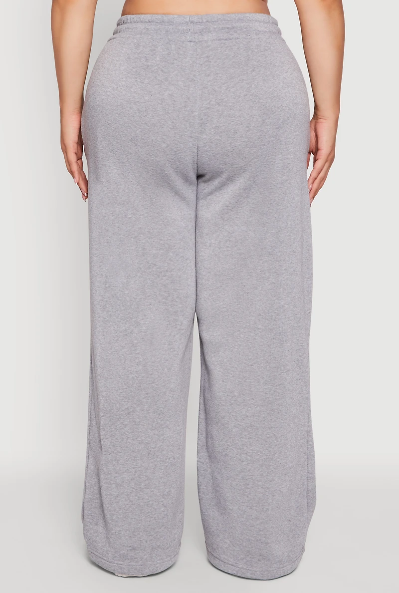 Womens Plus New York Graphic Sweatpants, 3X