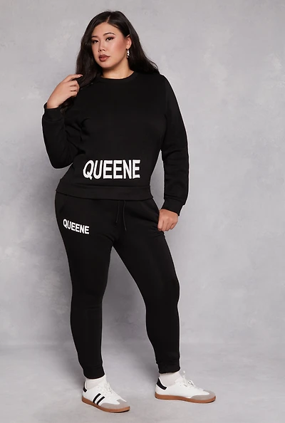 Plus Queene Joggers