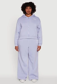 Womens Plus Size Along For The Ride Bear Graphic Sweatshirt, Blue, Size 1X