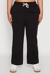 Womens Plus 2007 Flawless Wide Leg Sweatpants, 1X