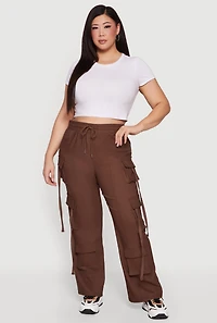 Plus Strappy Multi Pocket Cargo Pants