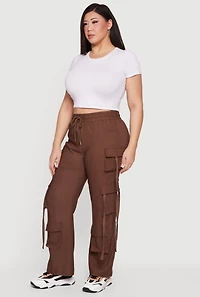 Plus Strappy Multi Pocket Cargo Pants